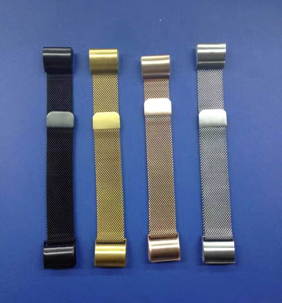 適用FITBIT Charge2智能手表表帶米蘭尼斯網帶表帶鏈(圖1)